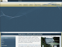 Tablet Screenshot of jackoafricasafaris.com